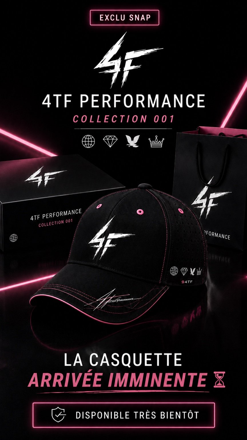 Casquette 4TF Performance 001